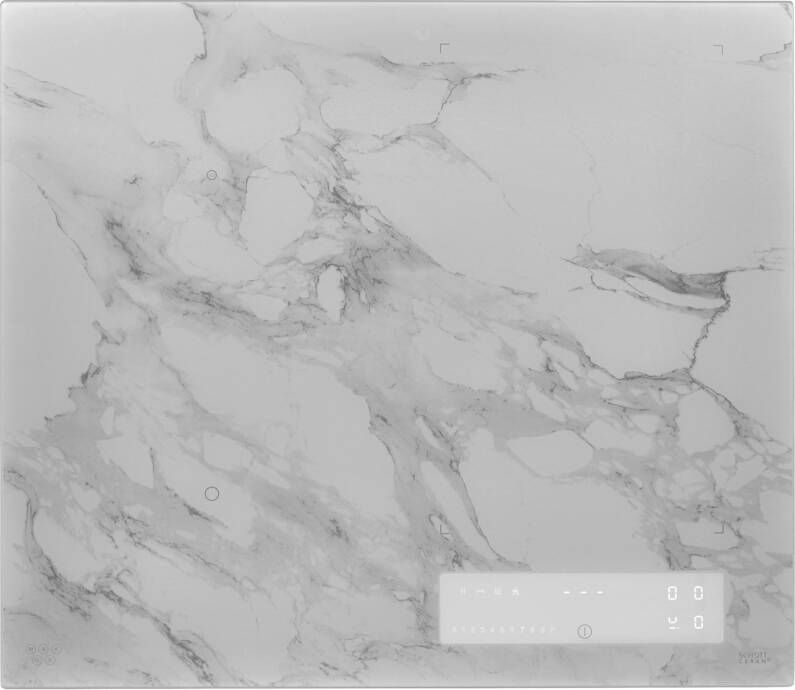 MAKUS Marble Inbouw elektrische kookplaat 56cm x 49cm 2 fase Perilex - Foto 1