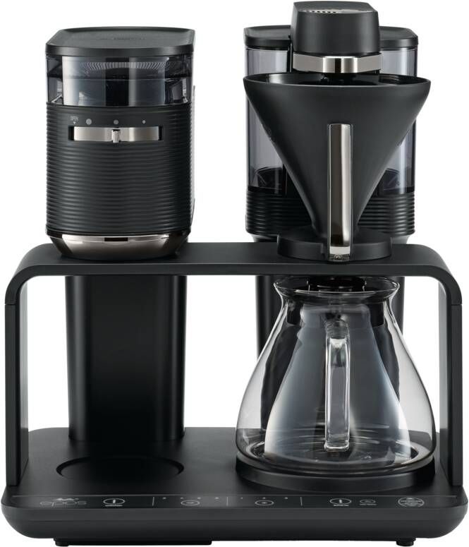 Melitta Koffiezetapparaat met maalwerk EPOS 1024-03 zwart zilver 360° draaibare watertuit 1 l - Foto 3