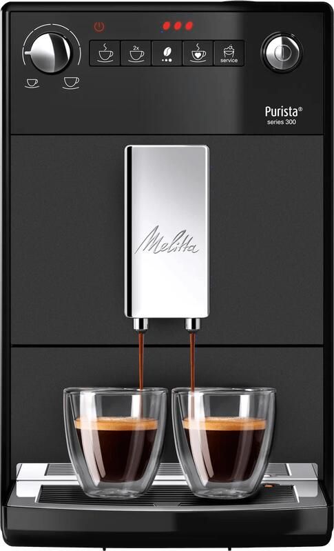 Melitta Purista F230-104 Mat Zwart | Espressomachines | Keuken&Koken Koffie&Ontbijt | 4006508225132