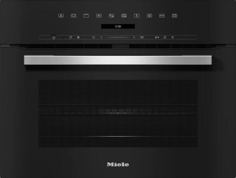 Miele H 7145 BM Inbouwoven 43L Obsidiaanzwart Apparaat met Wi-Fi PerfectClean-coating