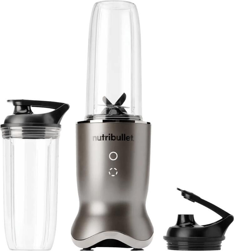 NutriBullet Ultra Blender Incl. Mixing Accessoires en To Go Beker Verlichte Touch Knoppen Pulse Functie 1200 Watt Stainless Steel - Foto 2