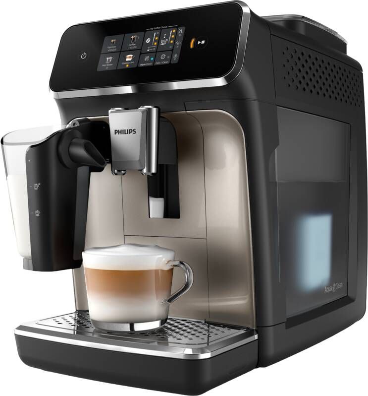 Philips Volautomatisch koffiezetapparaat EP2336 40 2300 Series 4 koffiespecialiteiten met lattego-melksysteem zwart verchroomd - Foto 7