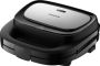 Philips Sandwichmaker 5000 Series HD2350 80 met 3 verwisselbare plaatsets gelijkmatige opwarming compacte opslag zwart zilver - Thumbnail 4