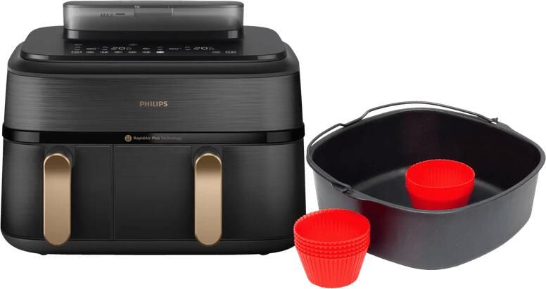 Philips 5000 Series Dual Basket NA552 00 + Bakmeesterset