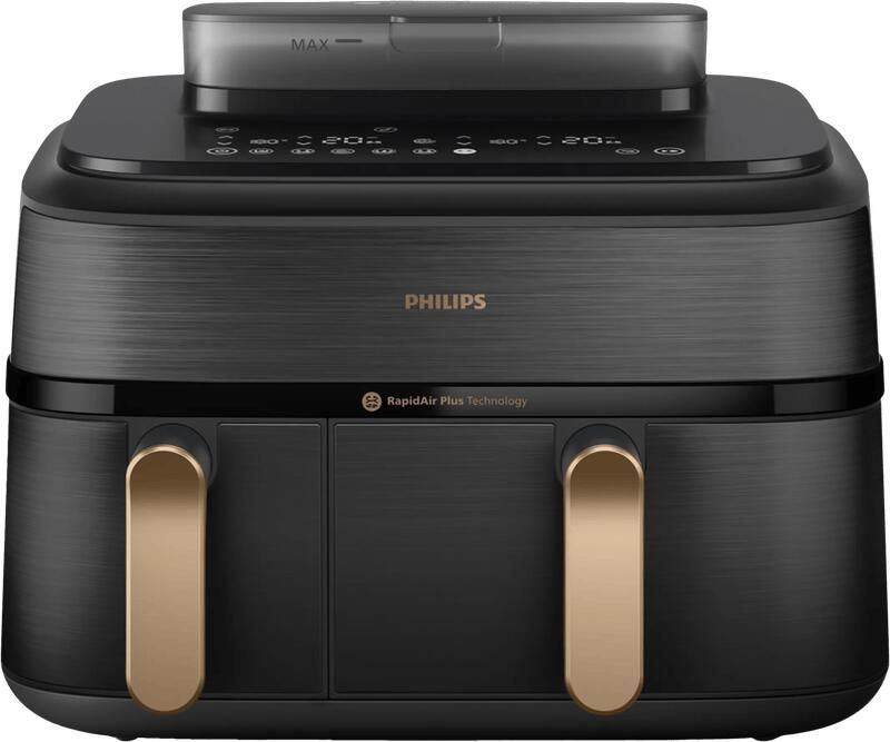Philips Airfryer NA552 00 Steam Airfryer 5000 Series Dual Basket 9L Capaciteit (3L+6L) - Foto 11