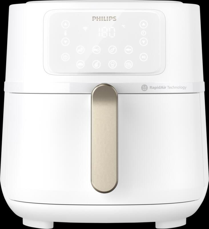 Philips 5000 series Airfryer 7.2L Friggitrice ad aria 16 in 1 App per ricette HD9285.00 Argento Bianco - Foto 12