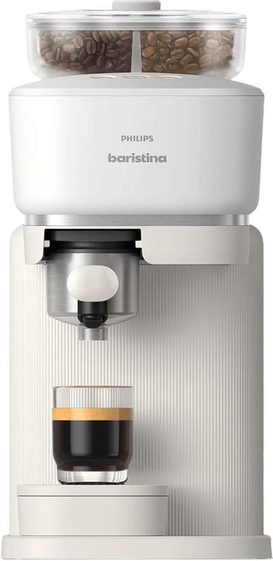 Philips Baristina met Bean swap BAR320 00 Espressomachine Pistonmachine Wit - Foto 2
