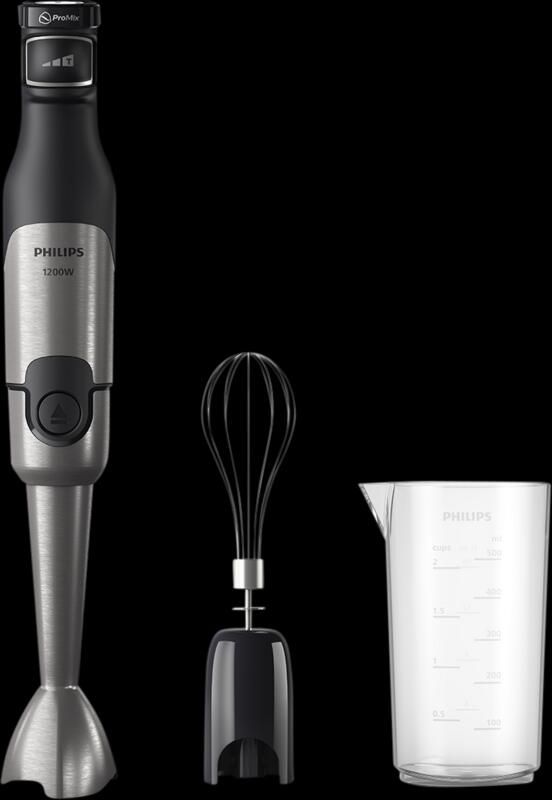 Philips Staafmixer HR2682 00 5000 Series met ProMix-technologie Beker en garde-opzetstuk roestvrij staal zwart - Foto 9