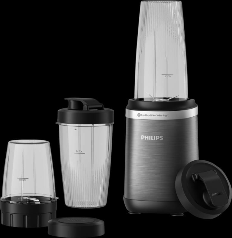 Philips Blender HR2767 00 5000 Series met ProBlend Plus-Technologie 3 bekers (700 500 300 ml) compact design zwart roestvrij staal - Foto 10