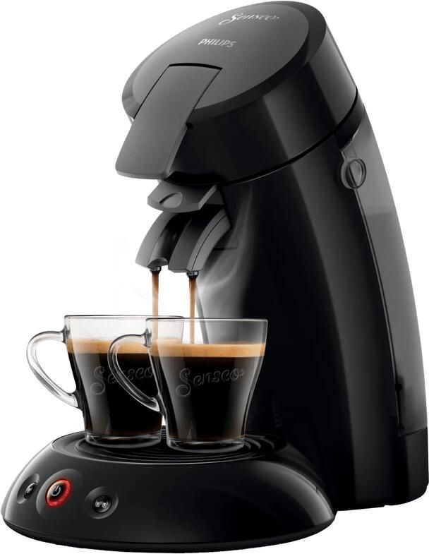 Philips Senseo Original Koffiepadmachine HD6553 67 Keuze uit 1 of 2 Kopjes Automatische Uitschakeling Duurzame Materialen Zwart - Foto 2