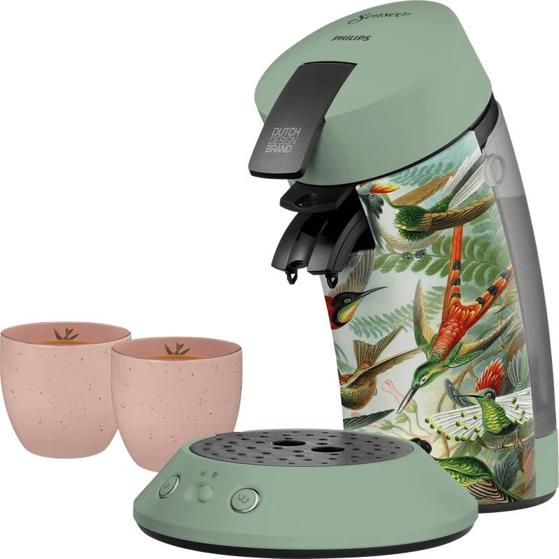 Philips SENSEO Original Plus koffiezetapparaat Koffiepadmachine Limited Edition CSA210 85 + 2 exclusieve koffiekopjes
