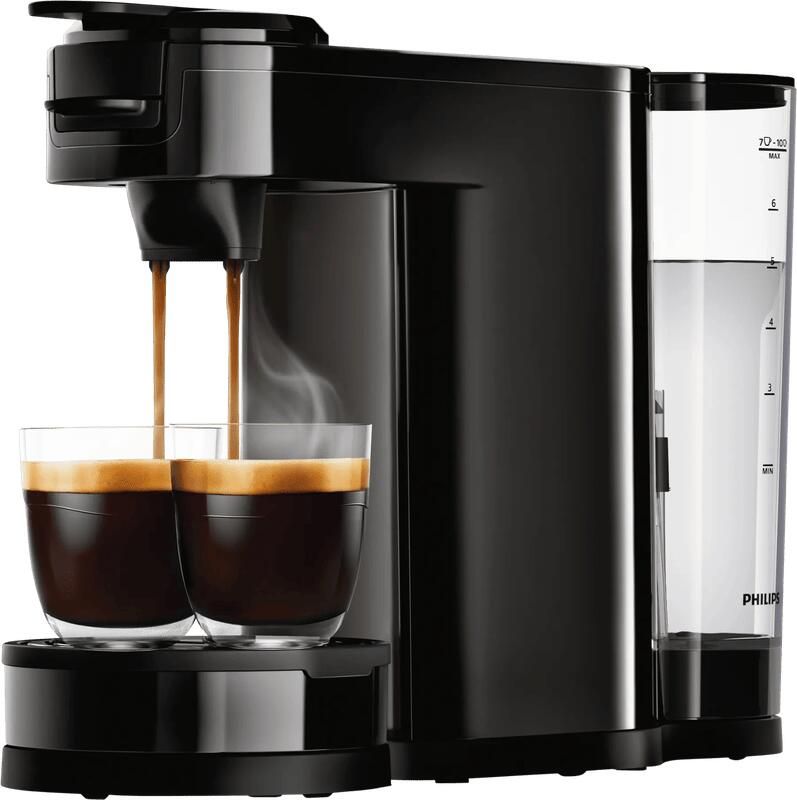 Senseo Philips Switch Koffiemachine HD6592 64 Pad- en Filterkoffiezetapparaat Automatische Uitschakeling Instelbare Intensiteit Incl Thermische Kan Zwart - Foto 5