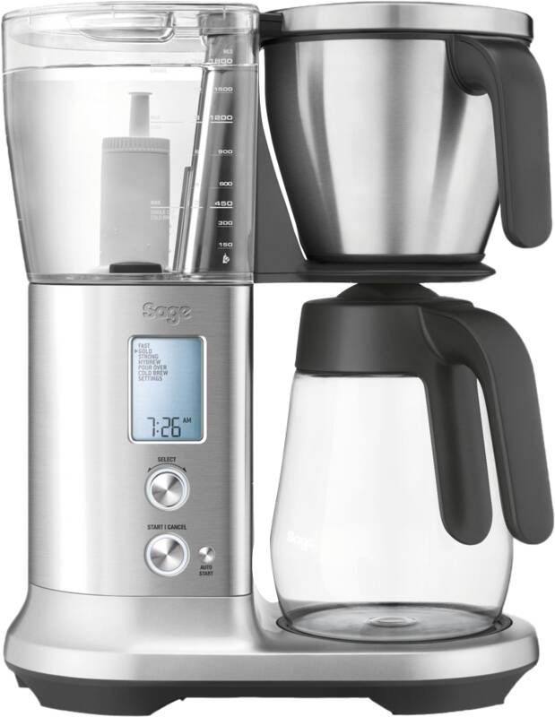 Sage THE PRECISION BREWER GLASS Koffiefilter apparaat Rvs - Foto 1
