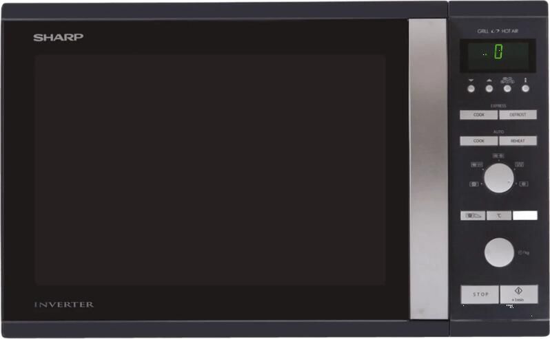 Sharp Combi Magnetron R941BKW | Microgolfovens | Keuken&Koken Microgolf&Ovens | 4974019772622