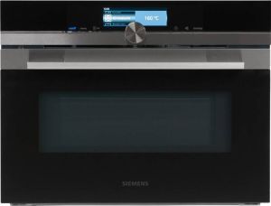 Siemens CM678G4S1 iQ700 Compacte oven met magnetron Zwart