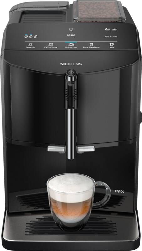 Siemens espresso volautomaat EQ300 TF301E09 (Piano Black) - Foto 3