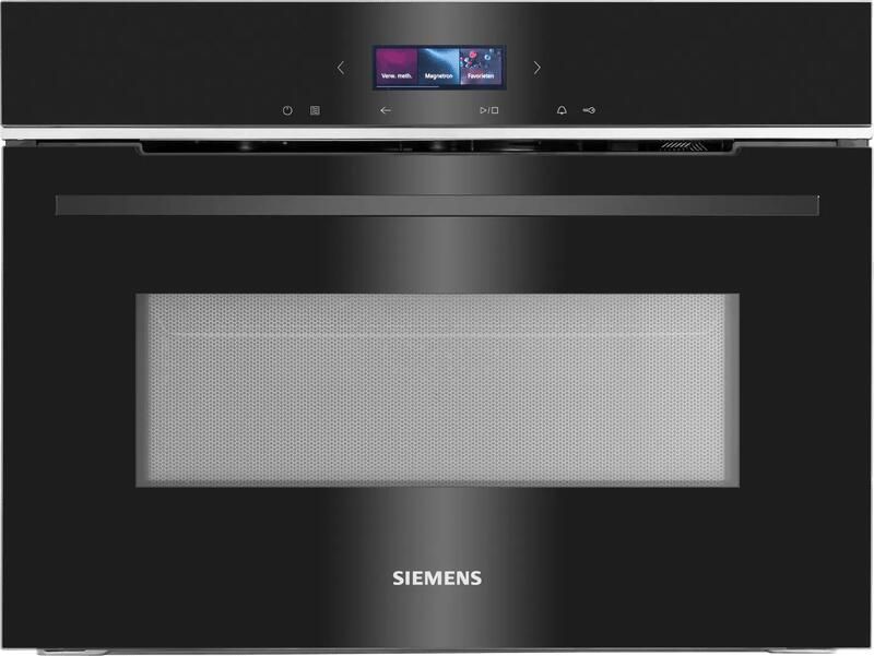 Siemens iQ700 CM724G1B1 Compacte Combi Oven met Magnetron 45 cm – TFT Display – Home Connect WiFi – 45L – Zwart - Foto 2