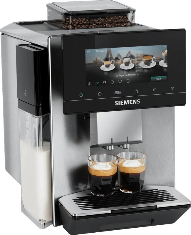 Siemens Espresso volautomaat EQ900 plus iAroma RVS TQ9X3BZ3