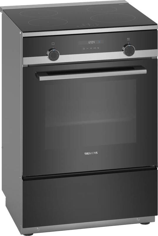 Siemens iQ500 HL9S5E040U fornuis Vrijstaand fornuis Inductiekookplaat zones Zwart A