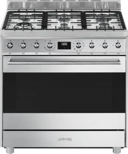 Smeg C9GMXNLK9-1 Gasfornuis Rvs