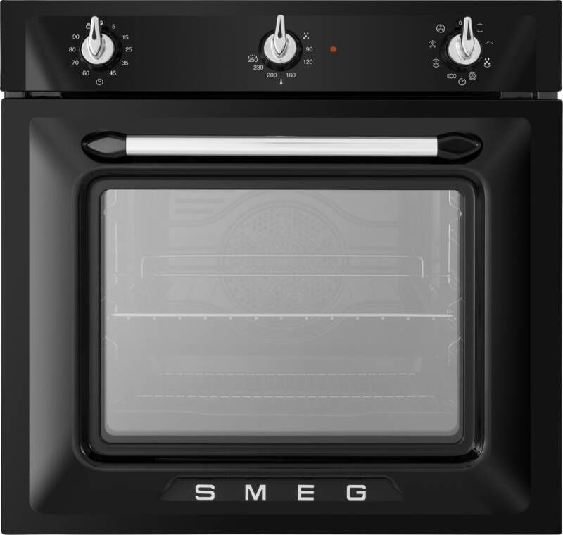 Smeg Oven 70L Zwart SF6905N1 | Heteluchtovens | Keuken&Koken Microgolf&Ovens | SF6905N1 - Foto 3