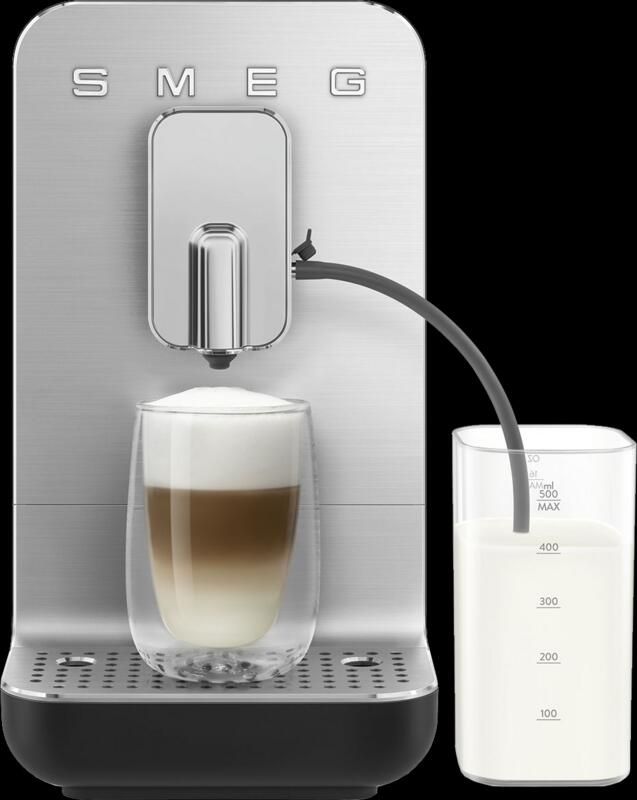 Smeg BCC13BLMEU Volautomatische koffiemachine met melkreservoir Mat Zwart - Foto 3