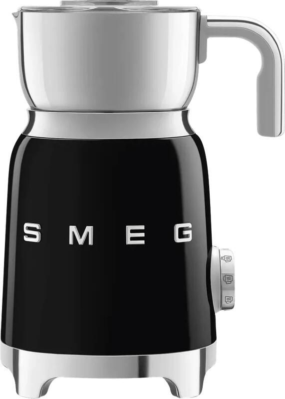 Smeg Melkopschruimer MFF01BLEU Zwart Jaren '50-stijl