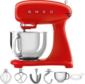 Smeg SMF03RDEU Keukenmachine Rood 800 W Full Color