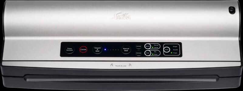 Solis Vac Prestige Maxi 5706 Vacumeermachine Vacuüm Sealer Inclusief Vacuumzakken en Folie Vacuümmachine met Marineerfunctie en Slangaansluiting Extra groot - Foto 2