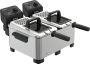 Tefal Double Pro FR3610 -Dubbele frituurpan 7 L 3600W Anti-geurfilter Koude zone - Thumbnail 3