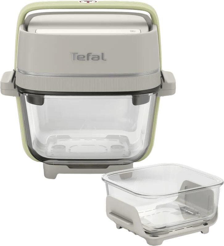 Tefal Crisp & Go FB701A Airfryer met glazen schalen 4 kookstanden 1 4 L + 3 8 L PFAS vrij - Foto 2