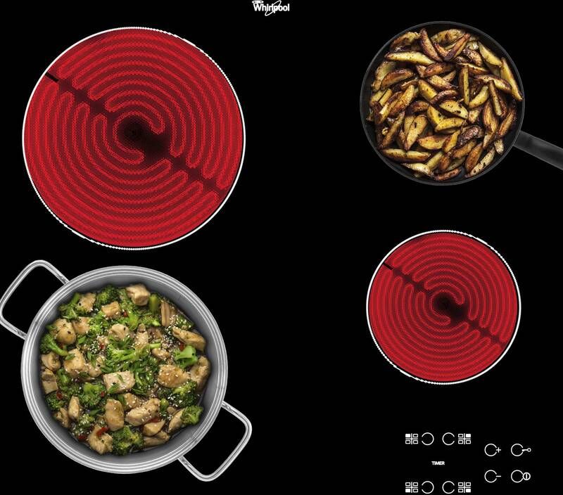Whirlpool Kookplaat Vitro AKT8090NE | Vitrokeramische kookplaten | Keuken&Koken Kookplaten | AKT 8090 NE - Foto 4