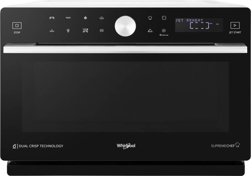 Whirlpool Supreme Chef MWSC 9133 SB Aanrecht Combinatiemagnetron 33 l 1000 W Draaiknop Touch Zwart Zilver - Foto 2