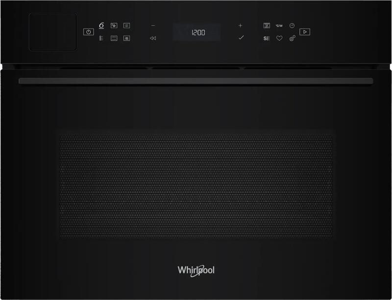 Whirlpool WCT7A9PHTSB Inbouw combi stoomoven Zwart