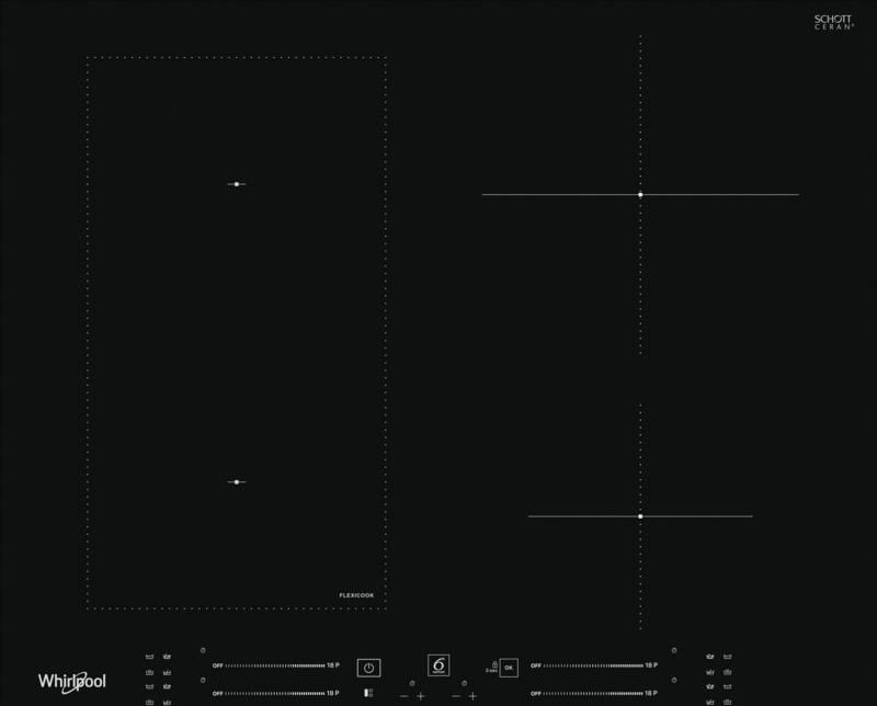 Whirlpool WL S6960 BF Inbouw inductiekookplaat Zwart - Foto 4