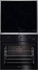 AEG KOMB405ISTEAM ovenset (inductiekookplaat A+ 71 liter)
