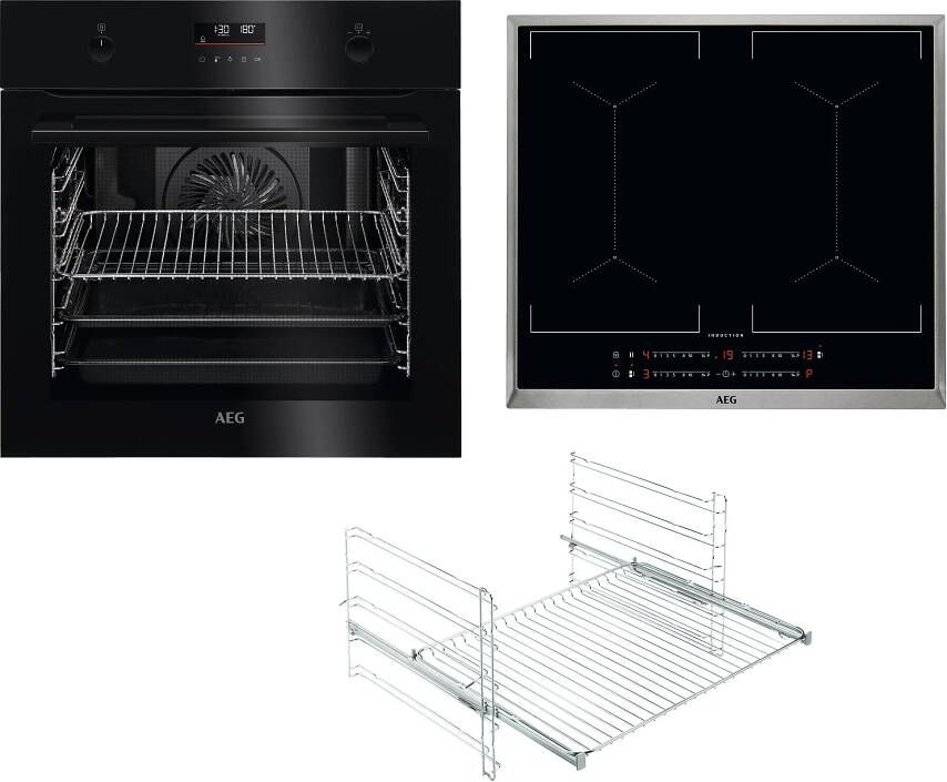 AEG KOMB506DI Inbouw Multifunctionele oven