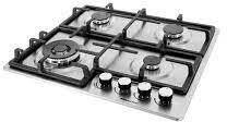 BLENQ BH604-INOX Inbouw gaskookplaat