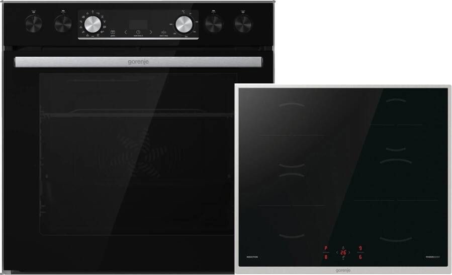 Gorenje BLACKSET5INDUCTION Inbouw Multifunctionele oven