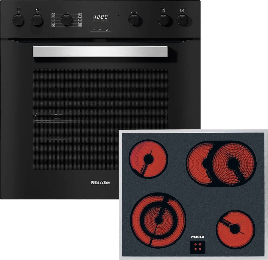 Miele H2455EPOBSW + KM6003LPT Inbouw Multifunctionele oven