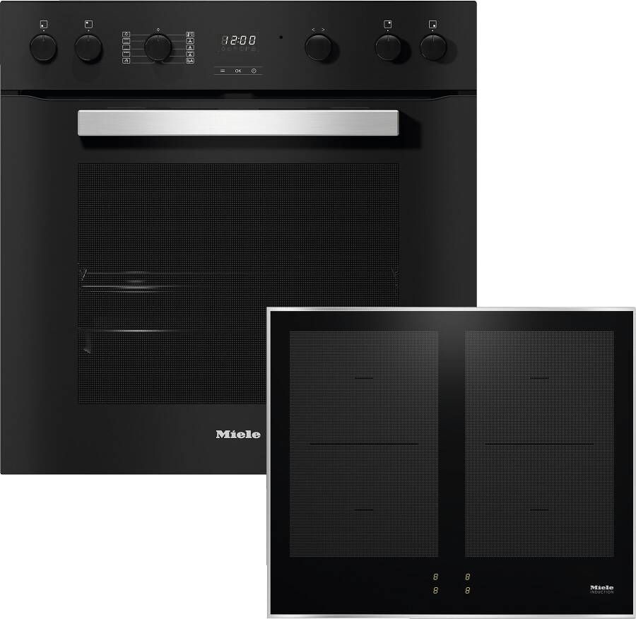 Miele H2457IP OBSW + KM7005FR Inbouw Multifunctionele oven