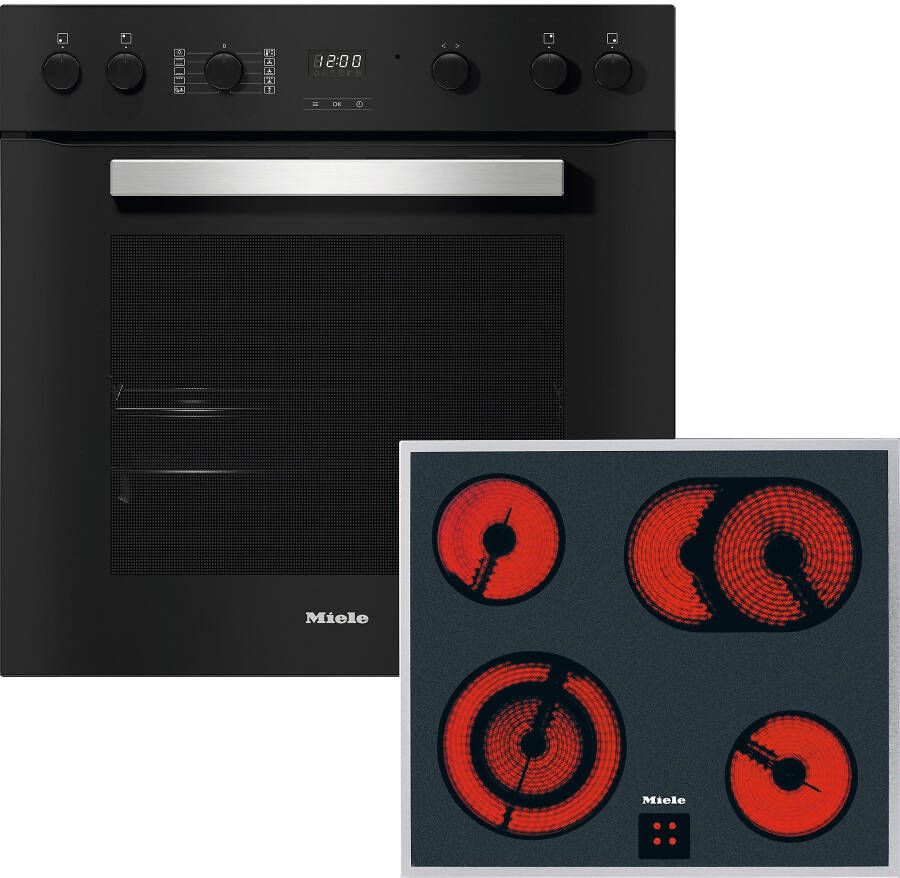 Miele H2459E + KM6003LPT Inbouw Multifunctionele oven