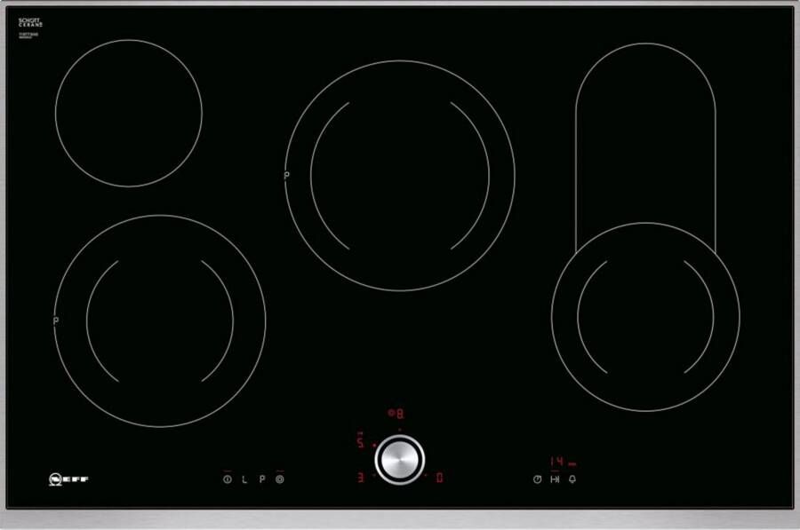 NEFF Elektrische kookplaat van SCHOTT CERAN T18TT16N0 met intuïtieve twist pad bediening - Foto 5