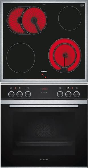 Siemens EQ211KA00 inbouw kookset (met inbouw keramische kookplaat A 71 liter)