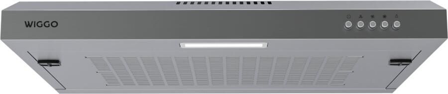 Wiggo WE-C630V(X) – Onderbouw Afzuigkap 60 cm – RVS – 200 m³ h – Knoppenbediening – LED Verlichting – Energieklasse B – 5 jaar garantie - Foto 3