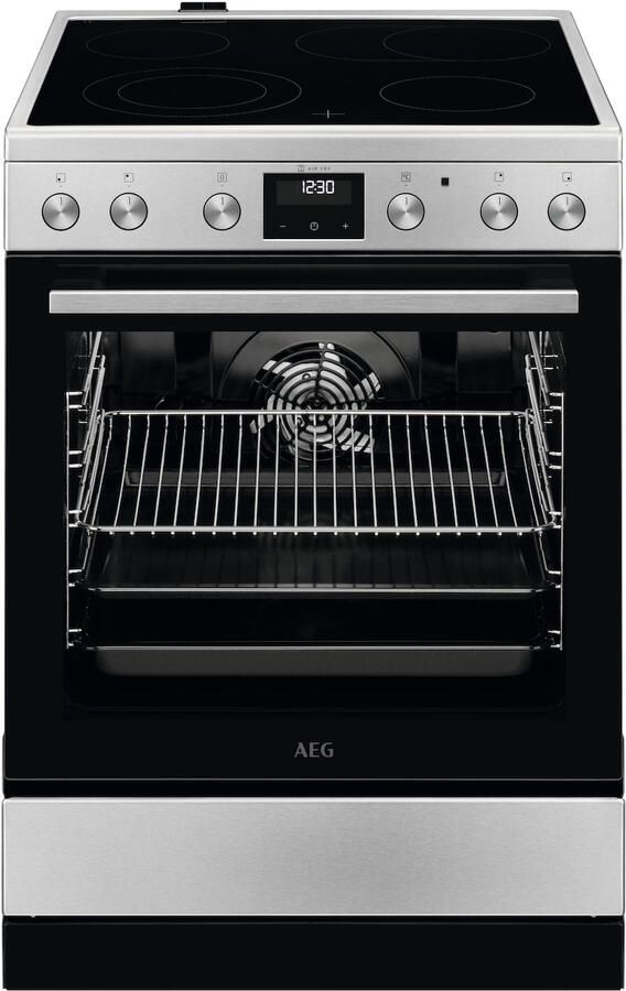 AEG Kookplaat: keramisch elektrische oven 73 L 53 dB Hetelucht 10300 W 49 kg 850x596x600 mm