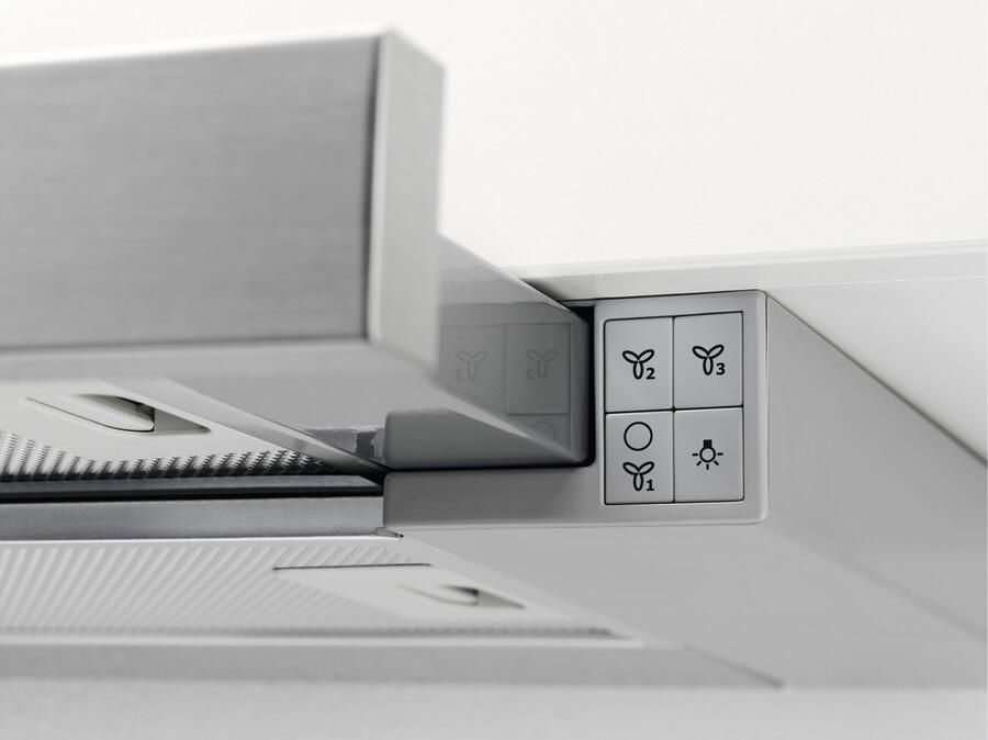 AEG DPE5650M EcoLine 5000 Extractor Afzuigkap Vlakscherm 60 cm