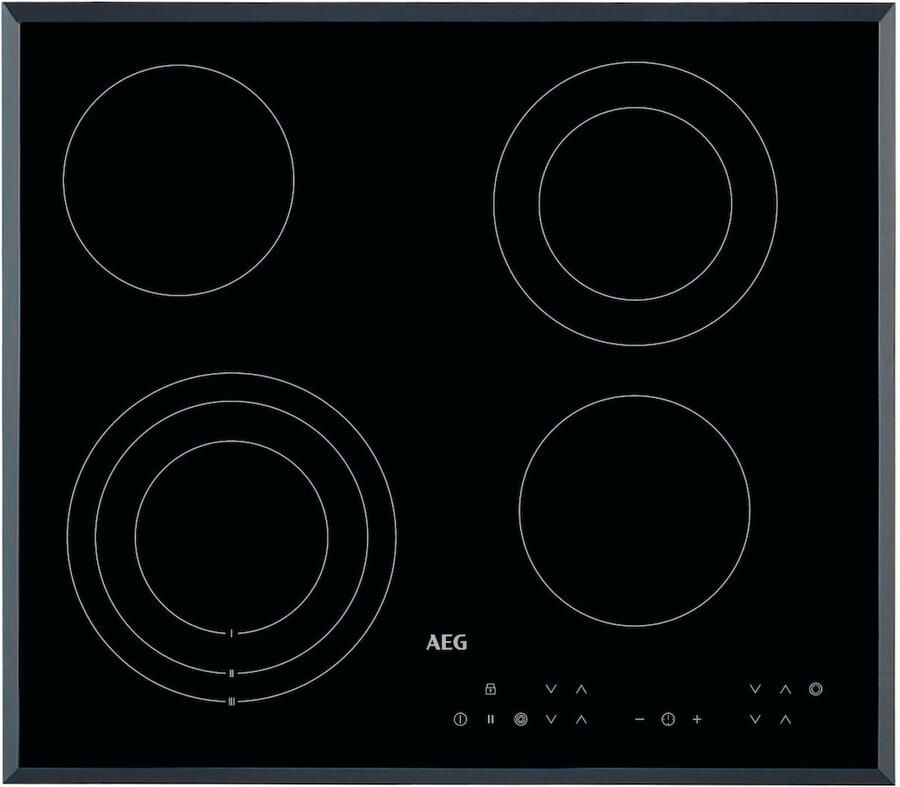 AEG HK634030FB Keramische kookplaat Zwart