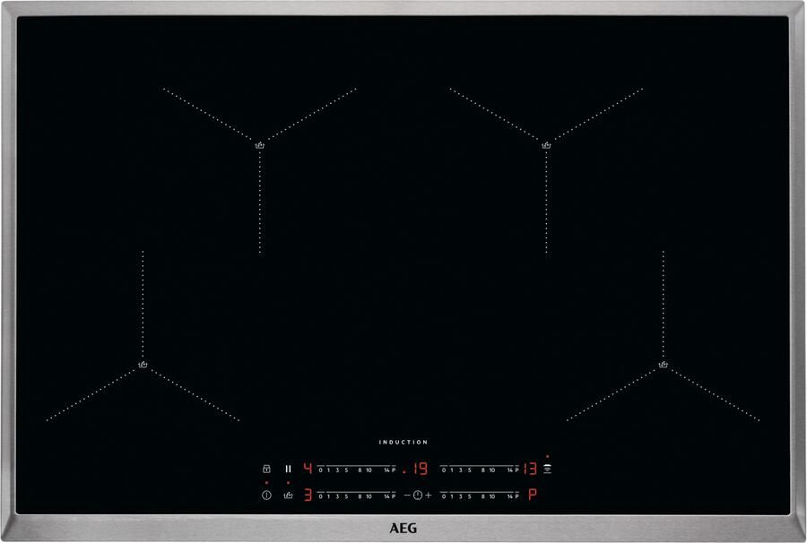 AEG IAE84411XB EcoLine Ingebouwd Zone van inductiekookplaat Zwart - Foto 14
