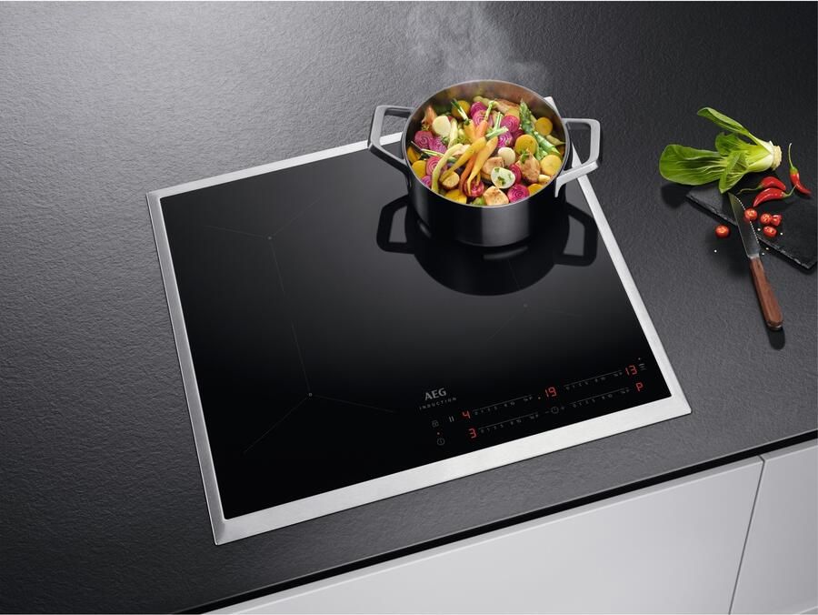 AEG IKB64431XB Inbouw inductiekookplaat Zwart